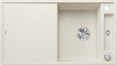 BLANCO AXIA III 5 S, SILGRANIT, blanc soft, incl. planche à découper bois, réversible, 500 mm Taille sous meuble min.