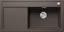 BLANCO ZENAR XL 6 S SteamerPlus, SILGRANIT, coffee, incl. chopping board wood, Bowl right, 600 mm min. cabinet size