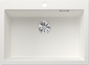 BLANCO PLEON 8-F, SILGRANIT, white, w/o drain remote control, w/o bowl layout, 800 mm min. cabinet size