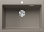 BLANCO PLEON 8, SILGRANIT, tartufo, w/o drain remote control, w/o bowl layout, 800 mm min. cabinet size