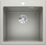 BLANCO PLEON 5, SILGRANIT, pearl grey, w/o drain remote control, w/o bowl layout, 500 mm min. cabinet size
