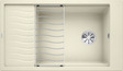 BLANCO ELON XL 8 S, SILGRANIT, jasmine, w/o drain remote control, with accessories, reversible, 800 mm min. cabinet size