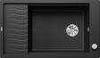 BLANCO ELON XL 8 S, SILGRANIT, schwarz, mit Ablauffernbedienung, mit Zubehör, reversibel, 800 mm Untermaß