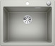 BLANCO PLEON 6, SILGRANIT, pearl grey, with drain remote control, w/o bowl layout, 600 mm min. cabinet size
