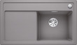 BLANCO ZENAR 45 S, SILGRANIT, alu metallic, incl. cutting board glass, Bowl right, 450 mm min. cabinet size