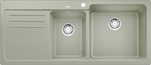 BLANCO NAYA 8 S, SILGRANIT, pearl grey, w/o drain remote control, Bowl right, 800 mm min. cabinet size