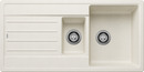 BLANCO LEGRA 6 S, SILGRANIT, soft white, w/o drain remote control, reversible, 600 mm min. cabinet size