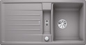 BLANCO LEXA 5 S, SILGRANIT, alu metallic, with drain remote control, reversible, 500 mm min. cabinet size