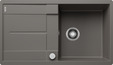 BLANCO METRA 5 S-F, SILGRANIT, vulkangrau, mit Ablauffernbedienung, reversibel, 500 mm Untermaß