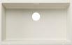 BLANCO SUBLINE 700-U, SILGRANIT, soft white, w/o drain remote control, w/o bowl layout, 800 mm min. cabinet size