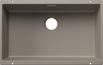 BLANCO SUBLINE 700-U, SILGRANIT, tartufo, w/o drain remote control, w/o bowl layout, 800 mm min. cabinet size