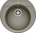 BLANCO RONDOVAL 45, SILGRANIT, tartufo, ohne Ablauffernbedienung, keine Beckenlage, 450 mm Untermaß