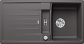 BLANCO LEXA 5 S, SILGRANIT, rock grey, with drain remote control, reversible, 500 mm min. cabinet size