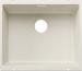 BLANCO SUBLINE 500-U, SILGRANIT, soft white, w/o drain remote control, w/o bowl layout, 600 mm min. cabinet size
