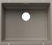 BLANCO SUBLINE 500-U, SILGRANIT, tartufo, w/o drain remote control, w/o bowl layout, 600 mm min. cabinet size