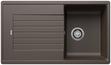 BLANCO ZIA 45 SL, SILGRANIT, coffee, w/o drain remote control, reversible, 450 mm min. cabinet size