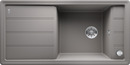 BLANCO FARON XL 6 S, SILGRANIT, alu metallic, with drain remote control, w/o accessories, reversible, 600 mm min. cabinet size