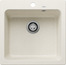BLANCO NAYA 5, SILGRANIT, soft white, w/o drain remote control, w/o bowl layout, 500 mm min. cabinet size