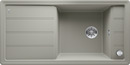 BLANCO FARON XL 6 S, SILGRANIT, pearl grey, with drain remote control, w/o accessories, reversible, 600 mm min. cabinet size