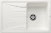 BLANCO SONA 45 S, SILGRANIT, white, w/o drain remote control, reversible, 450 mm min. cabinet size