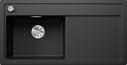 BLANCO ZENAR XL 6 S, SILGRANIT, black, incl. cutting board glass, Bowl left, 600 mm min. cabinet size