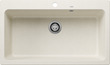 BLANCO NAYA XL 9, SILGRANIT, soft white, w/o drain remote control, w/o bowl layout, 900 mm min. cabinet size