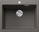 BLANCO PLEON 6, SILGRANIT, vulkangrau, ohne Ablauffernbedienung, keine Beckenlage, 600 mm Untermaß