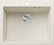 BLANCO PLEON 6, SILGRANIT, soft white, w/o drain remote control, w/o bowl layout, 600 mm min. cabinet size