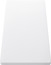 CHOPPING BOARD WHITE 530X260, plastic