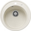 BLANCO RIONA 45 S, SILGRANIT, soft white, w/o drain remote control, w/o bowl layout, 450 mm min. cabinet size