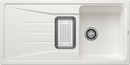 BLANCO SONA 6 S, SILGRANIT, white, w/o drain remote control, with colander, reversible, 600 mm min. cabinet size