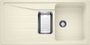 BLANCO SONA 6 S, SILGRANIT, jasmine, w/o drain remote control, with colander, reversible, 600 mm min. cabinet size