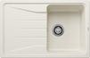 BLANCO SONA 45 S, SILGRANIT, soft white, w/o drain remote control, reversible, 450 mm min. cabinet size