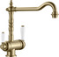 BLANCO SORA, brass galvanic, brushed brass, High Pressure