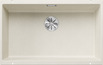 BLANCO SUBLINE 700-U, SILGRANIT, soft white, w/o drain remote control, w/o bowl layout, 800 mm min. cabinet size