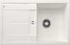BLANCO METRA 45 S, SILGRANIT, white, w/o drain remote control, reversible, 450 mm min. cabinet size