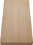 Cutting board beech 545 x 260 mm IDENTO, ZENAR, AXON, solid wood