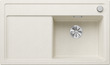 BLANCO ZENAR 45 S, SILGRANIT, blanc soft, incl. planche à découper bois, Cuve principale à droite, 450 mm Taille sous meuble min.