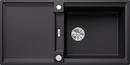 BLANCO ADIRA XL 6 S-F, SILGRANIT, black, with drain remote control, with accessories, reversible, 600 mm min. cabinet size