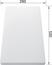 CHOPPING BOARD WHITE 530X260, plastic