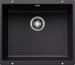 BLANCO ROTAN 500-U, SILGRANIT, black, w/o drain remote control, w/o bowl layout, 600 mm min. cabinet size