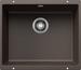 BLANCO ROTAN 500-U, SILGRANIT, coffee, w/o drain remote control, w/o bowl layout, 600 mm min. cabinet size