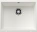 BLANCO ROTAN 500-U, SILGRANIT, white, w/o drain remote control, w/o bowl layout, 600 mm min. cabinet size