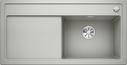 BLANCO ZENAR XL 6 S, SILGRANIT, pearl grey, incl. cutting board glass, Bowl right, 600 mm min. cabinet size
