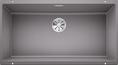 BLANCO SUBLINE 800-U, SILGRANIT, alu metallic, w/o drain remote control, w/o bowl layout, 900 mm min. cabinet size