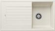 BLANCO ZIA 45 SL, SILGRANIT, soft white, w/o drain remote control, reversible, 450 mm min. cabinet size