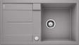 BLANCO METRA 5 S, SILGRANIT, alumetallic, mit Ablauffernbedienung, reversibel, 500 mm Untermaß