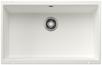 BLANCO ROTAN 700-U, SILGRANIT, white, w/o drain remote control, w/o bowl layout, 800 mm min. cabinet size