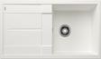 BLANCO METRA 5 S, SILGRANIT, white, w/o drain remote control, reversible, 500 mm min. cabinet size