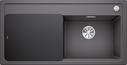 BLANCO ZENAR XL 6 S, SILGRANIT, felsgrau, mit Glasschneidbrett, Becken rechts, 600 mm Untermaß